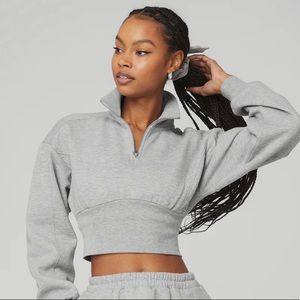 All Cropped Quarter Zip